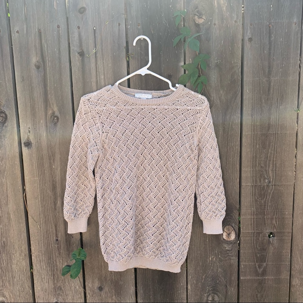 Forever 21 Knit Top 3/4 Sleeves